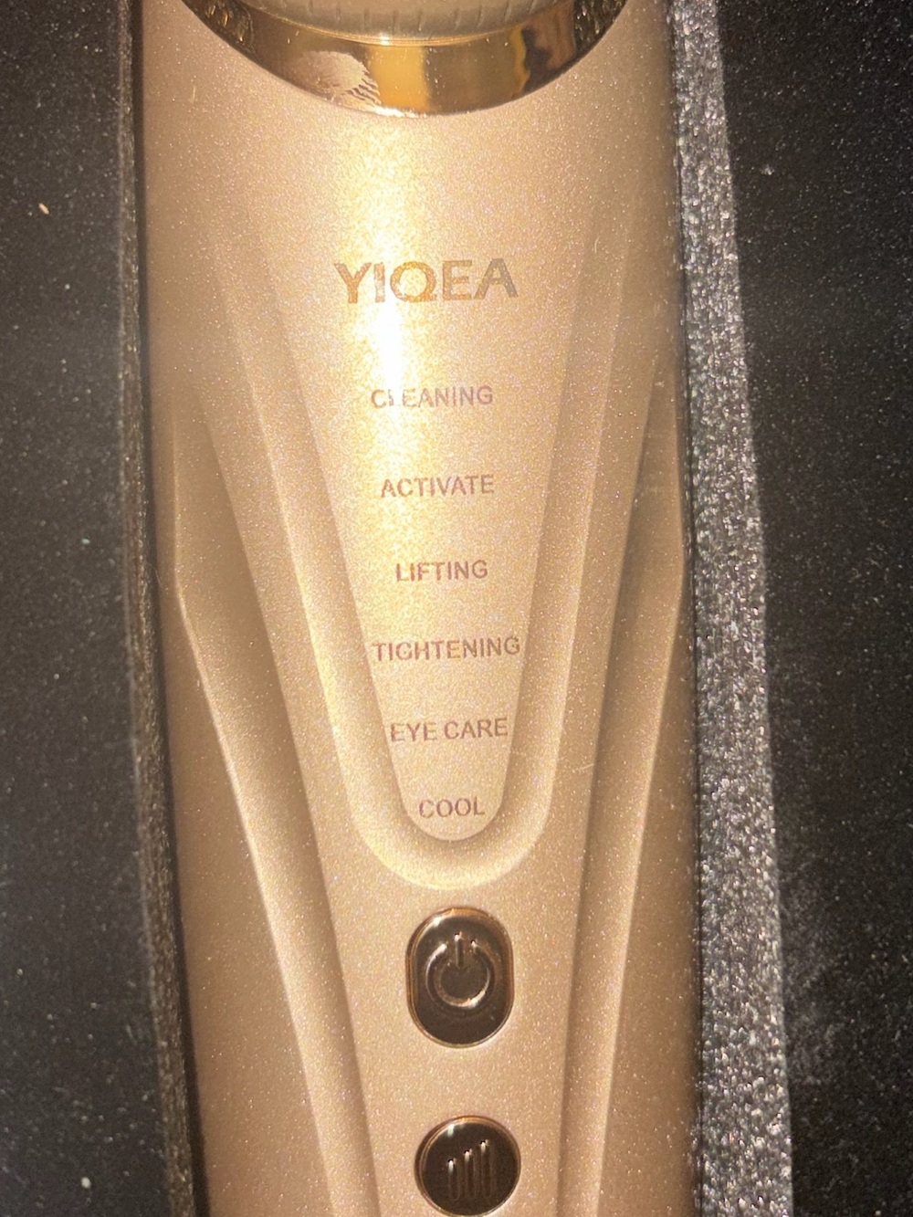 YIQEA 6-in-1 Microcurrent RF Facial Device LED Lifting NEW